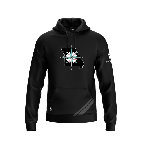 [CUS-DFW-SUHOOD-FLC-LSL-BLK-YXS-LOGO3] Summit Hoodie (Youth XS, Black, Logo 3)
