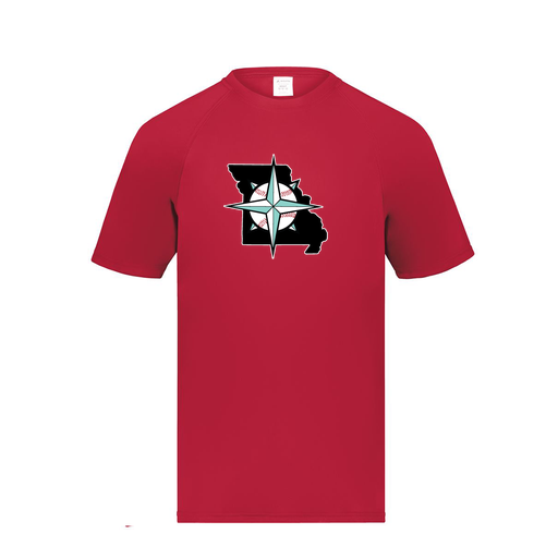 [2790.083.S-LOGO3] Men's Smooth Sport T-Shirt (Adult S, Red, Logo 3)