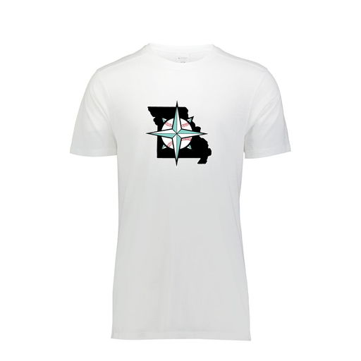 [3066.005.S-LOGO3] Youth Ultra-blend T-Shirt (Youth S, White, Logo 3)