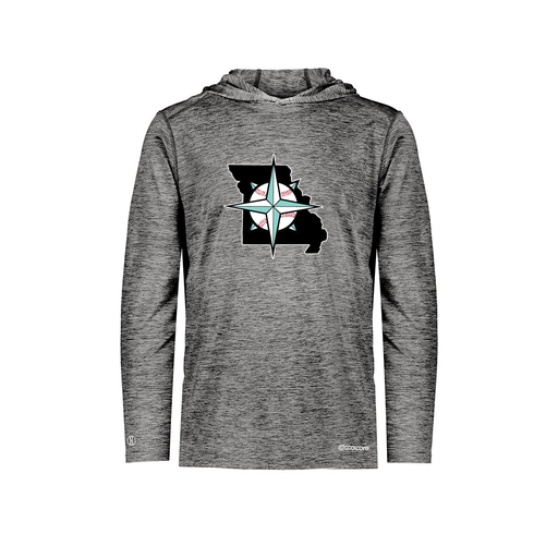 [FOLHCGBK-AS-LOGO3] Decker Men's Charge Hoodie (Adult S, Black, Logo 3)