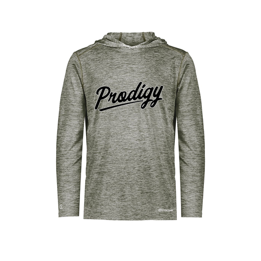 [FOLHCGGY-YS-LOGO2] Decker Youth Charge Hoodie (Youth S, Gray, Logo 2)