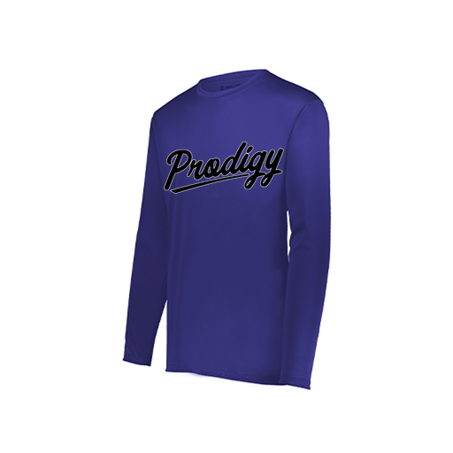 [222822.747.XS-LOGO2] Men's LS Smooth Sport Shirt (Adult XS, Purple, Logo 2)