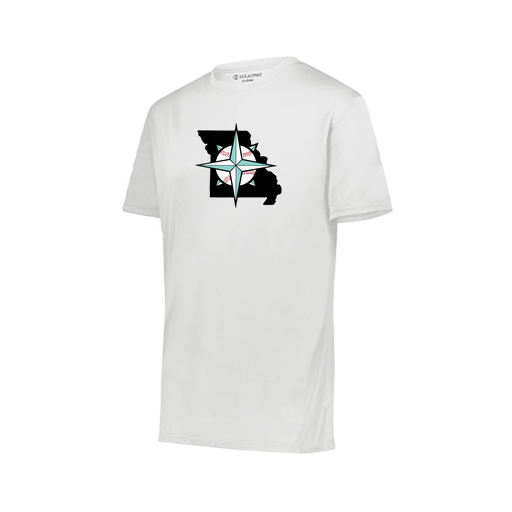[222819.005.XXS-LOGO3] Youth Movement Dri Fit Shirt (Youth XXS, White, Logo 3)