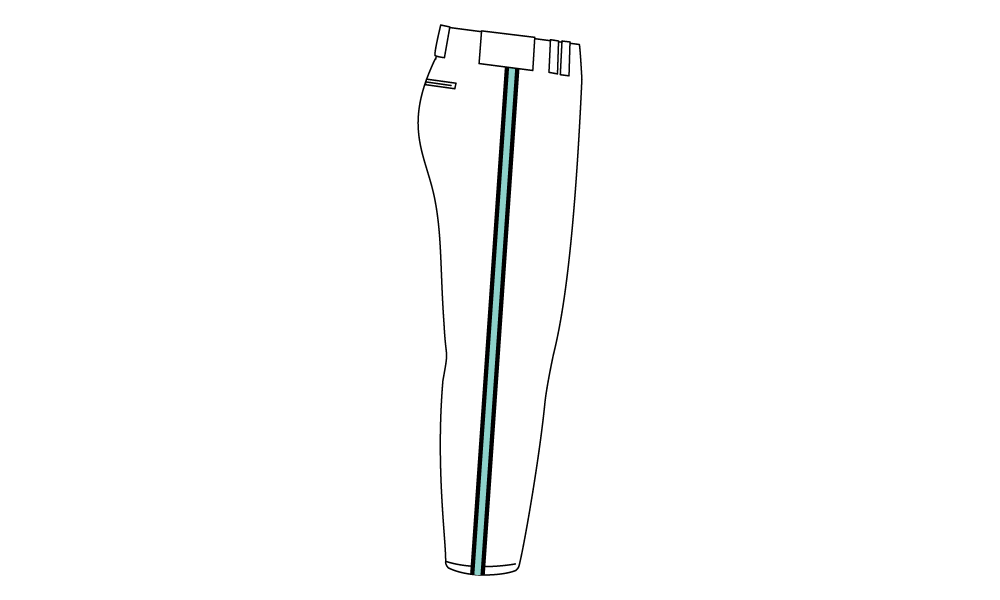 KC Prodigy Baseball - White Pants