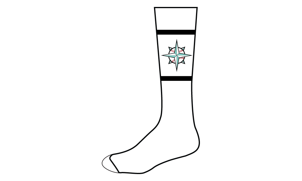 KC Prodigy Baseball - White Sock