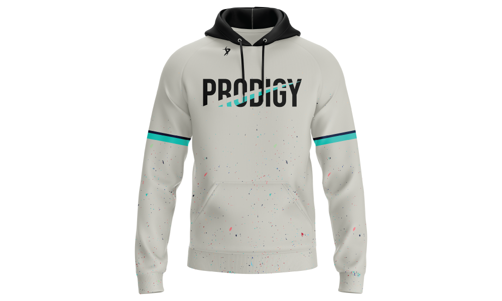 KC Prodigy Baseball - Grey Splatter Hoodie (No Number)